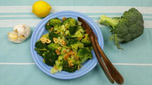 broccoli met knoflook en citroen