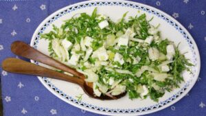 Venkelsalade met rucola en feta