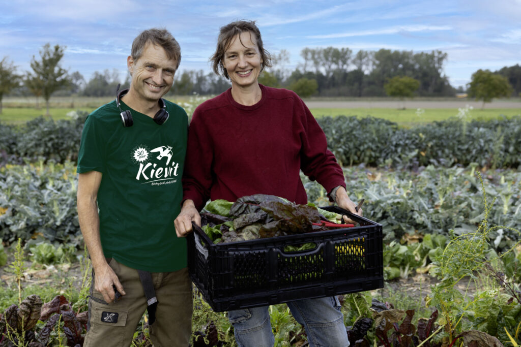 Geke en Sebastiaan van Tuinderij de Kievit Foto ©Michel Porro 2024