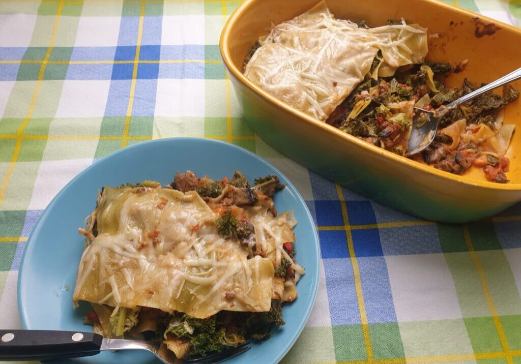 lasagne met boerenkool