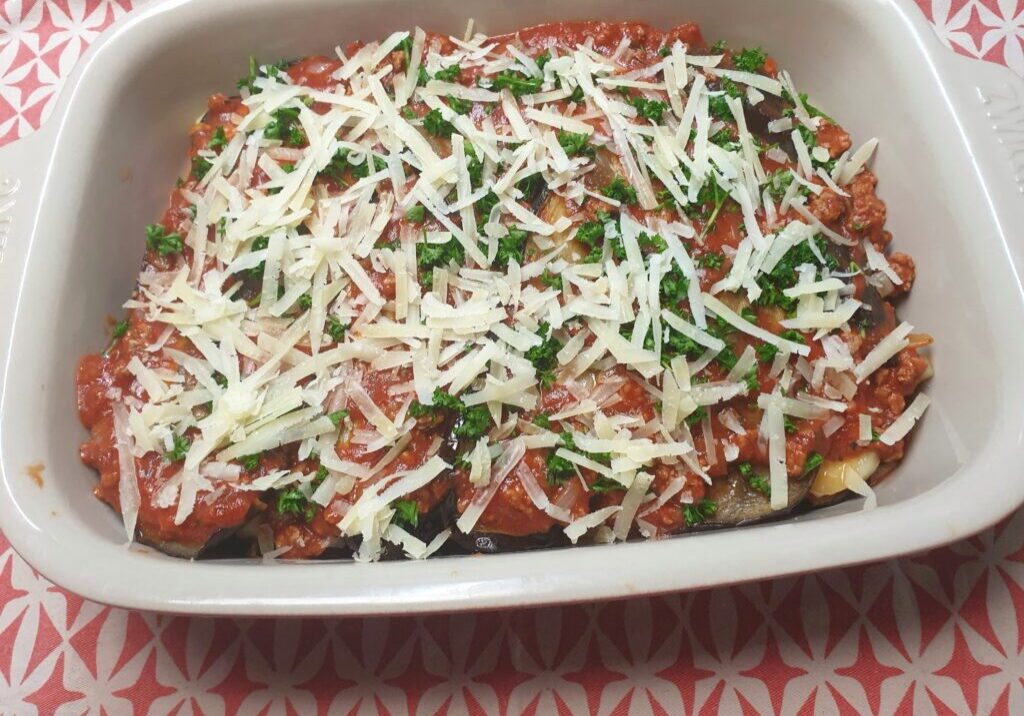 Moussaka met pastinaak