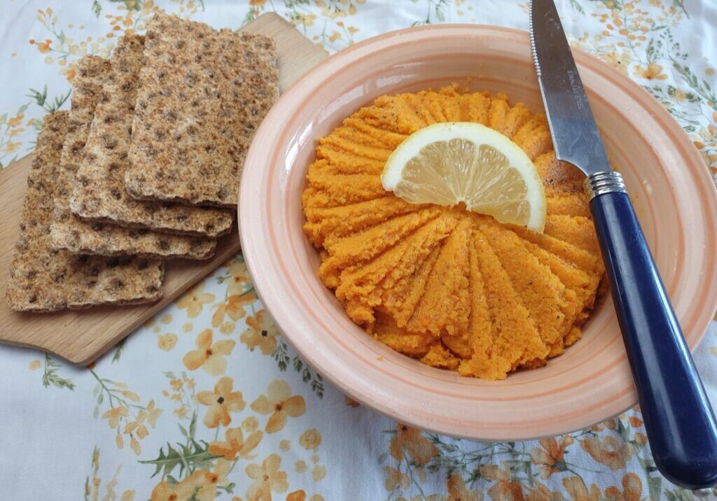 spread van wortel met citroen