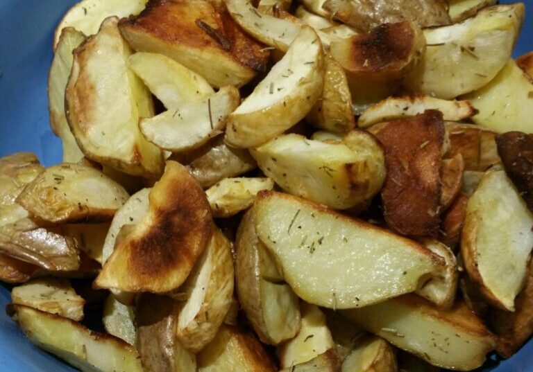 pastinaak en aardappel uit de oven