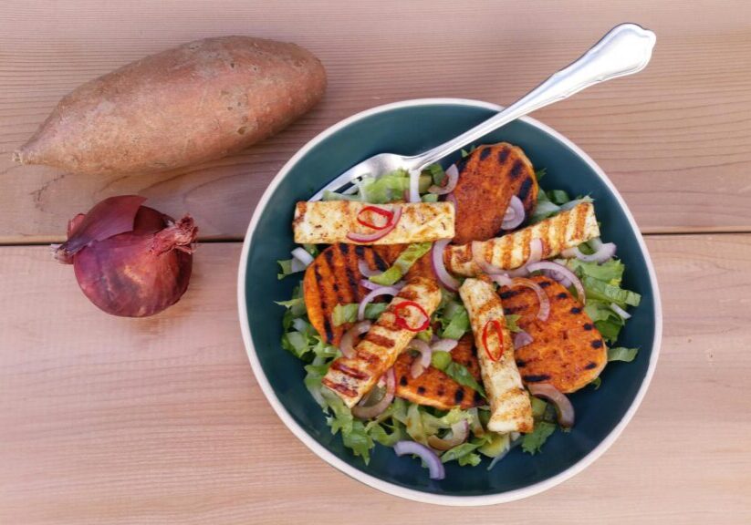 salade bataat zoete aardappel