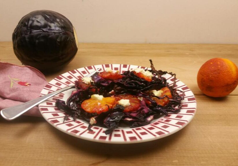 Rode kool uit de oven - met sinaasappel