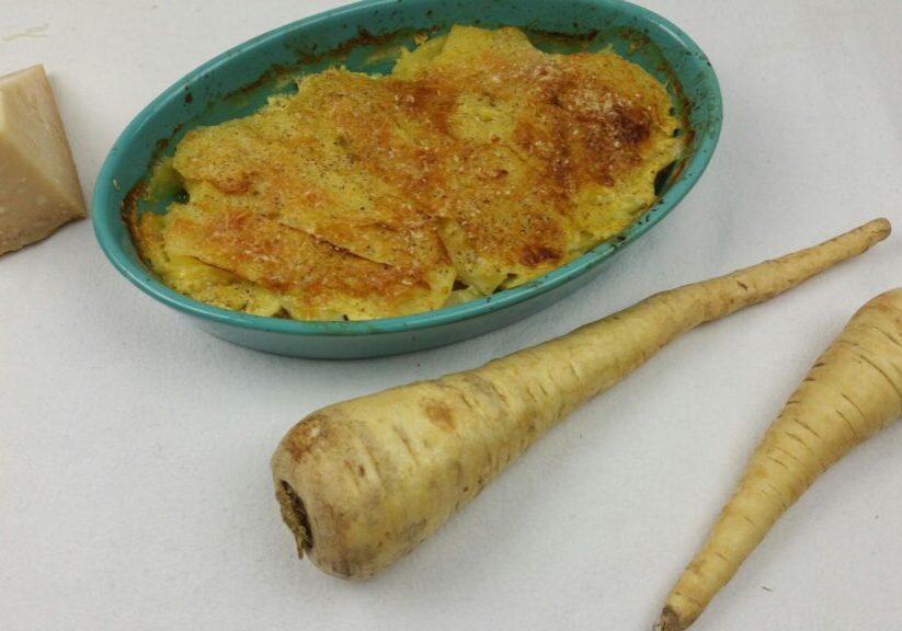 pastinaak uit de oven