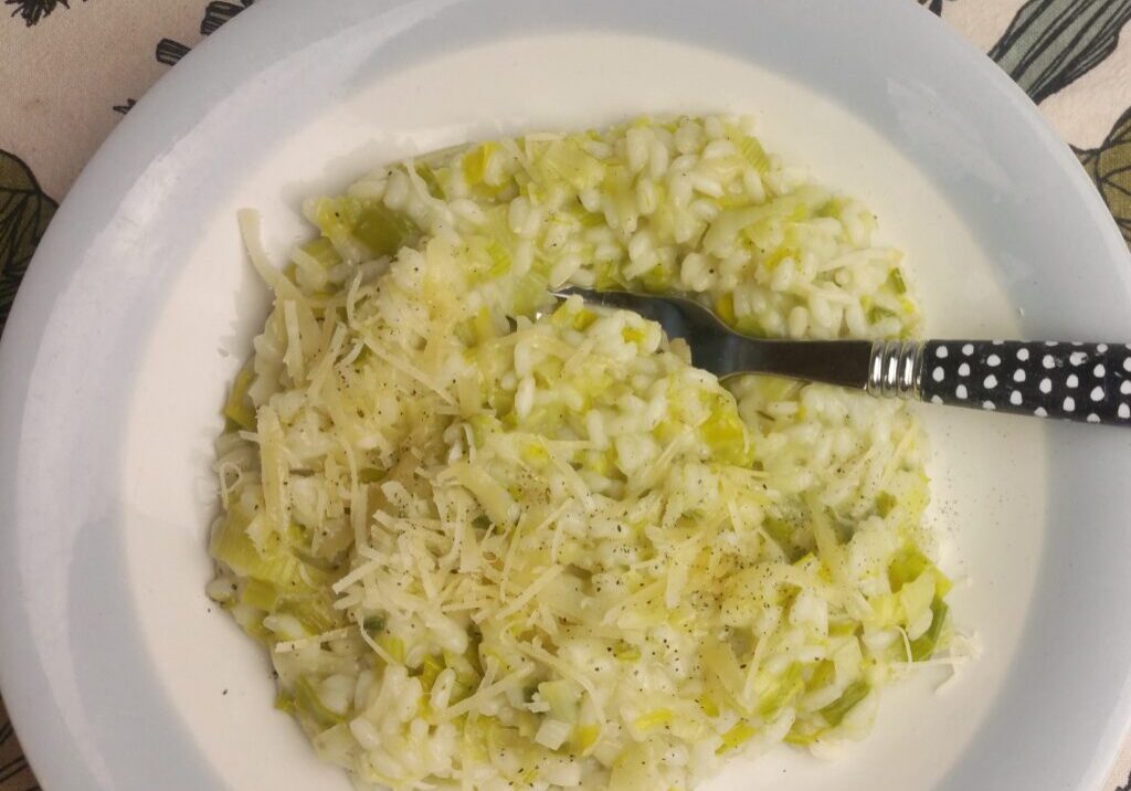 risotto met prei