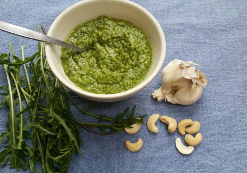 Vegan- rucola pesto