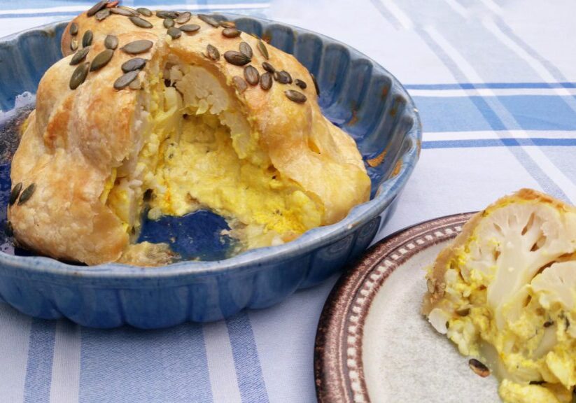 Bloemkool wellington met tofu