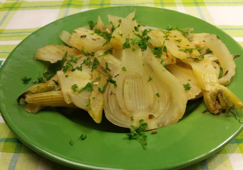 Gestoofde venkel met citroen