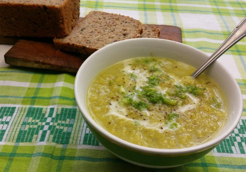 Venkel-prei-soep