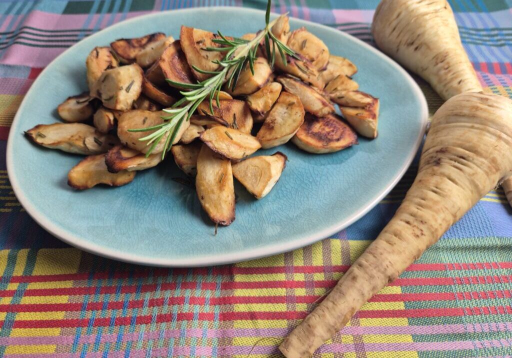 geroosterde pastinaak met rozemarijn
