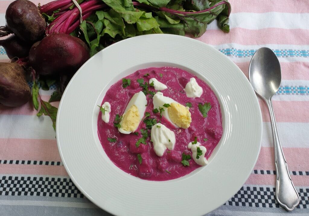 Koude bietensoep uit Litouwen
