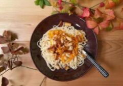 spaghetti met peen en ui