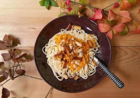 spaghetti met peen en ui