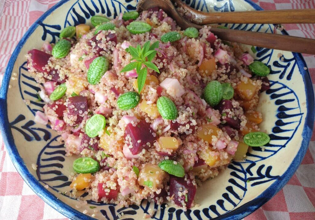 salade van biet en quinoa