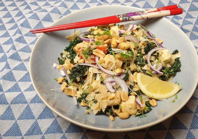 pad thai met palmkool