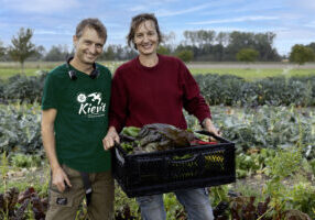 Geke en Sebastiaan van Tuinderij de Kievit Foto ©Michel Porro 2024