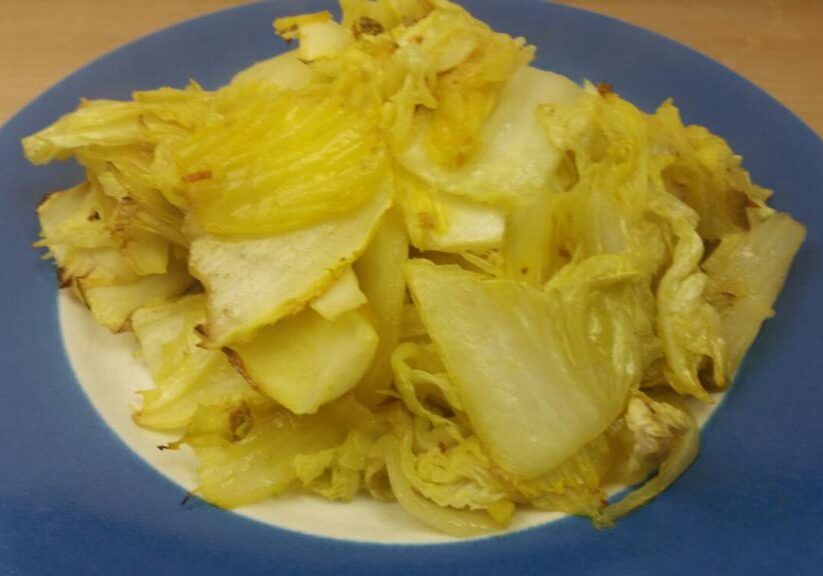 Chinese kool met kurkuma