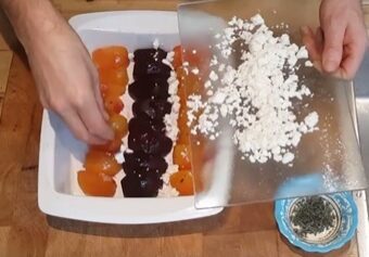 Sfeerfoto van bieten uit de oven